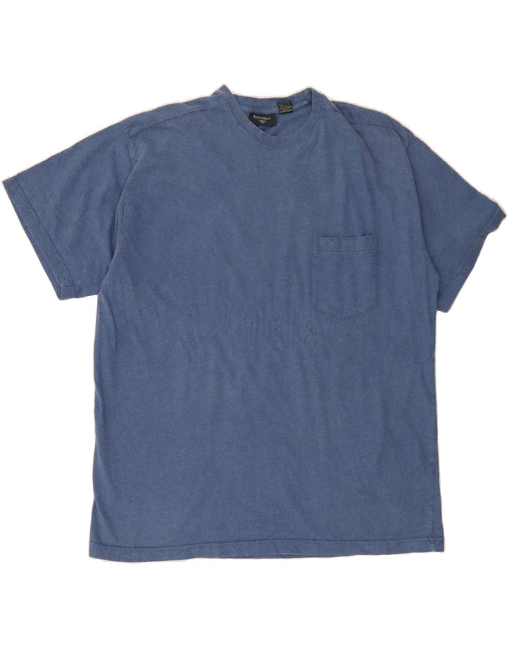 DOCKERS Mens T-Shirt Top XL Blue Cotton Vintage Dockers and Second-Hand Dockers from Messina Hembry 