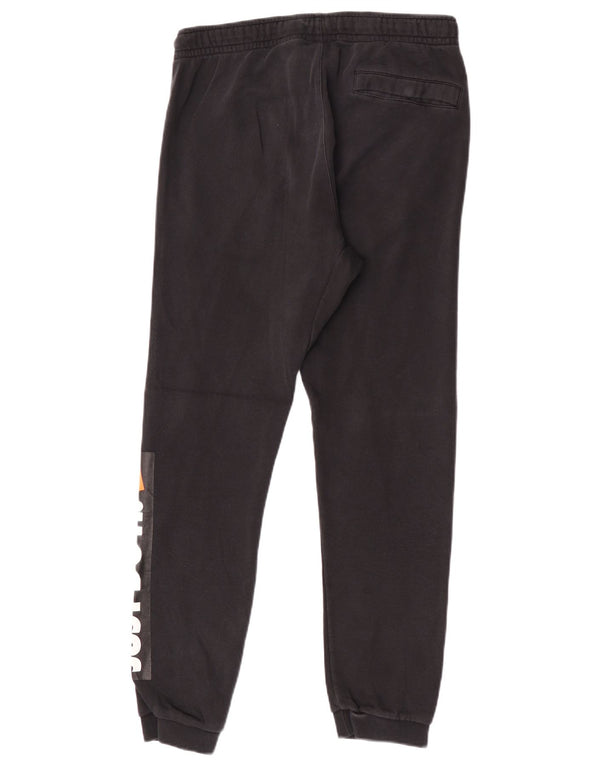 Nike Mens Graphic Tracksuit Trousers Joggers Medium  Black Cotton