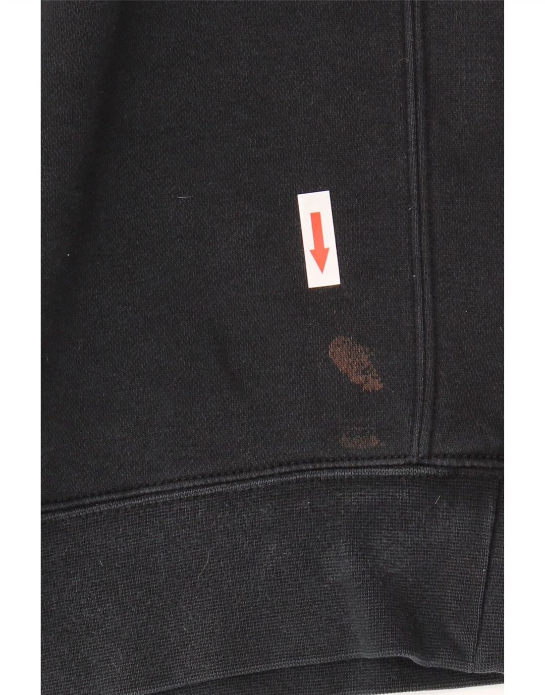 NIKE Herren-Sweatshirt-Pullover, mittelschwarz, Baumwolle