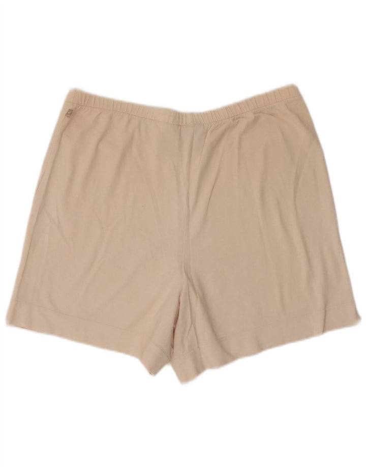 Nike Damen Sportshorts US 12/14 Large Beige Baumwolle