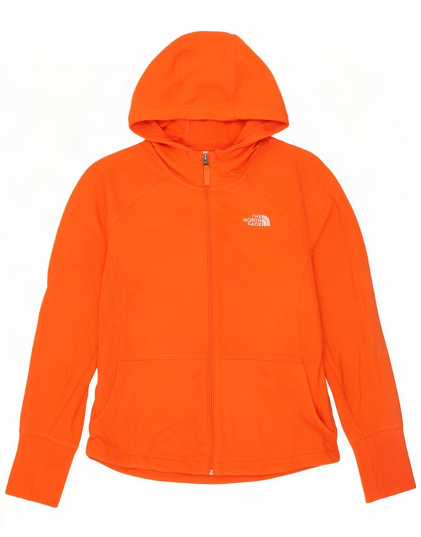 The North Face Damen-Kapuzenpullover mit Reißverschluss, UK 16, Größe L, Orange, Baumwolle