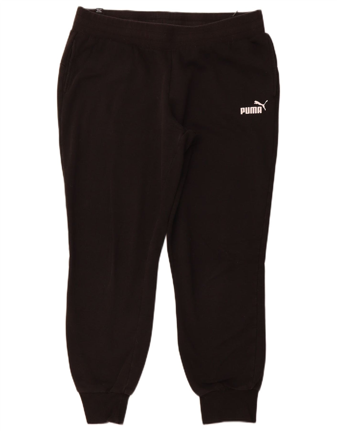 PUMA Damen Trainingshose Jogger UK 16 Large Schwarz