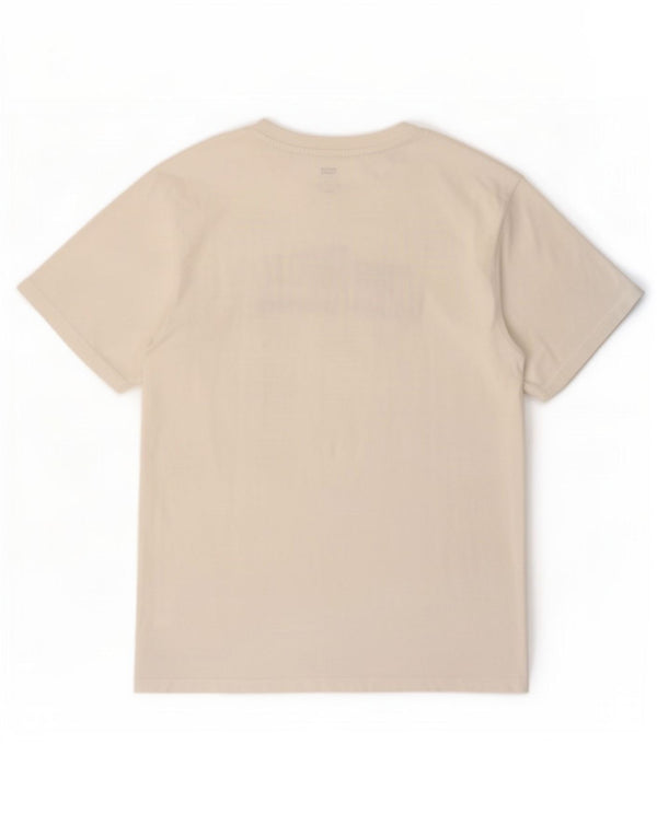 Levi's Herren-T-Shirt mit Grafik, Größe S, weiße Baumwolle
