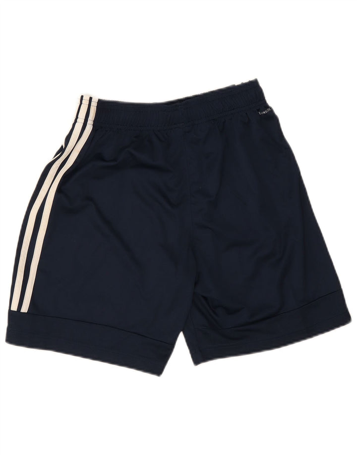 Adidas Jungen Climalite Sport Shorts 13-14 Jahre Marineblau Polyester