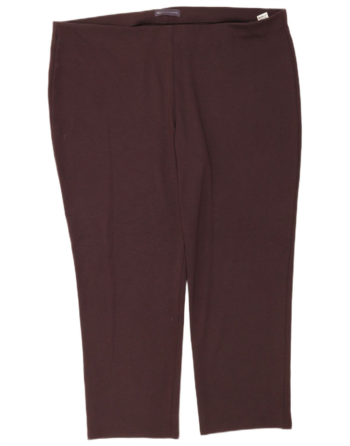 Marks & Spencer Damen Slim Leggings UK 22 3XL Braun Polyester