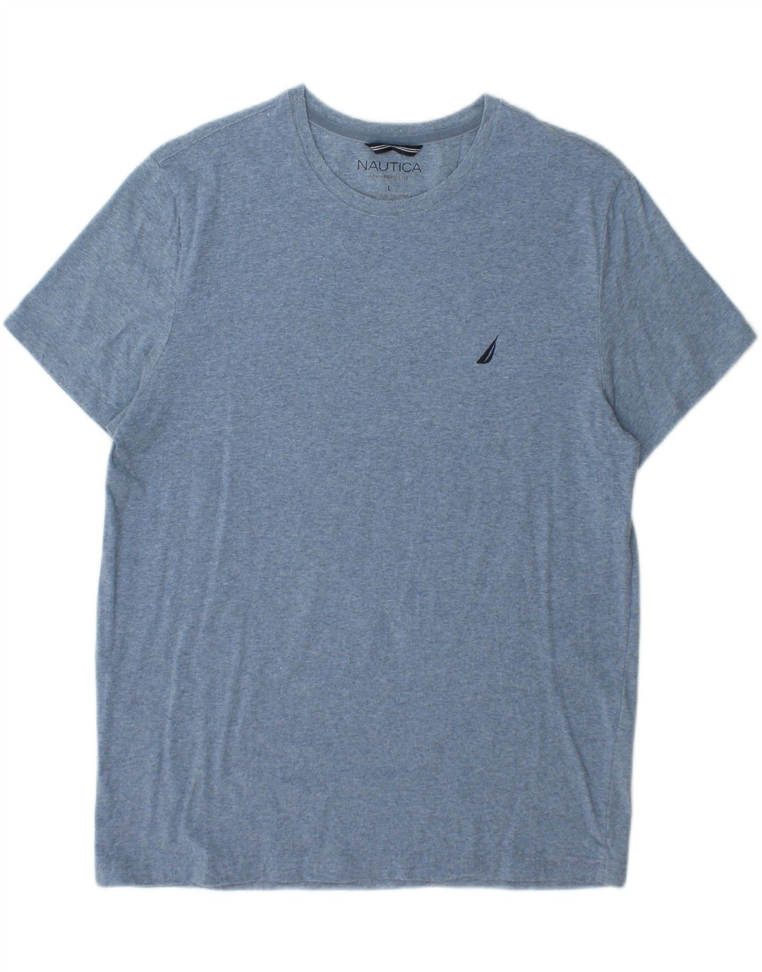 NAUTICA Mens T-Shirt Top Large Blue Cotton Vintage Nautica and Second-Hand Nautica from Messina Hembry 