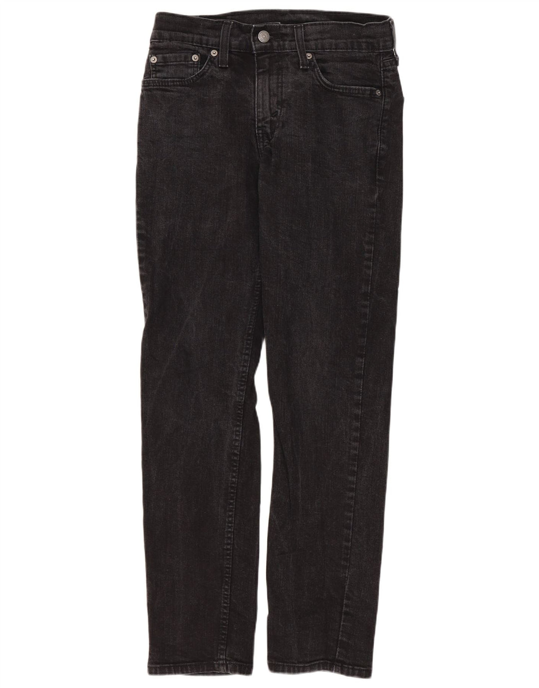 Levi's Herren 511 Slim Jeans W28 L30 Schwarze Baumwolle