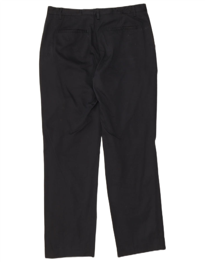 Gerade Anzughose für Herren von Ted Baker, W34, L30, schwarze Baumwolle