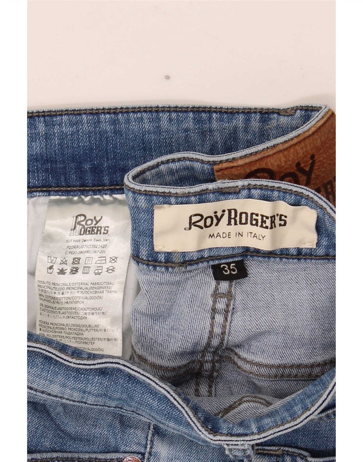 Roy Rogers Damen Skinny Jeans W35 L32 Blau