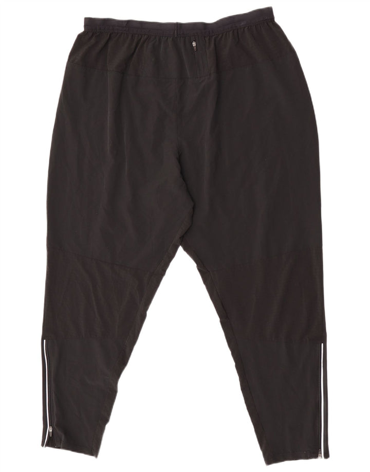 Nike Herren-Trainingshose 2XL, schwarzes Polyester