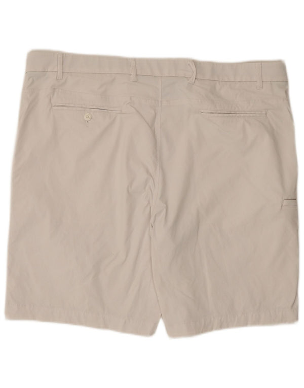 Penguin Mens Regular Chino Shorts W40 XL Beige Nylon