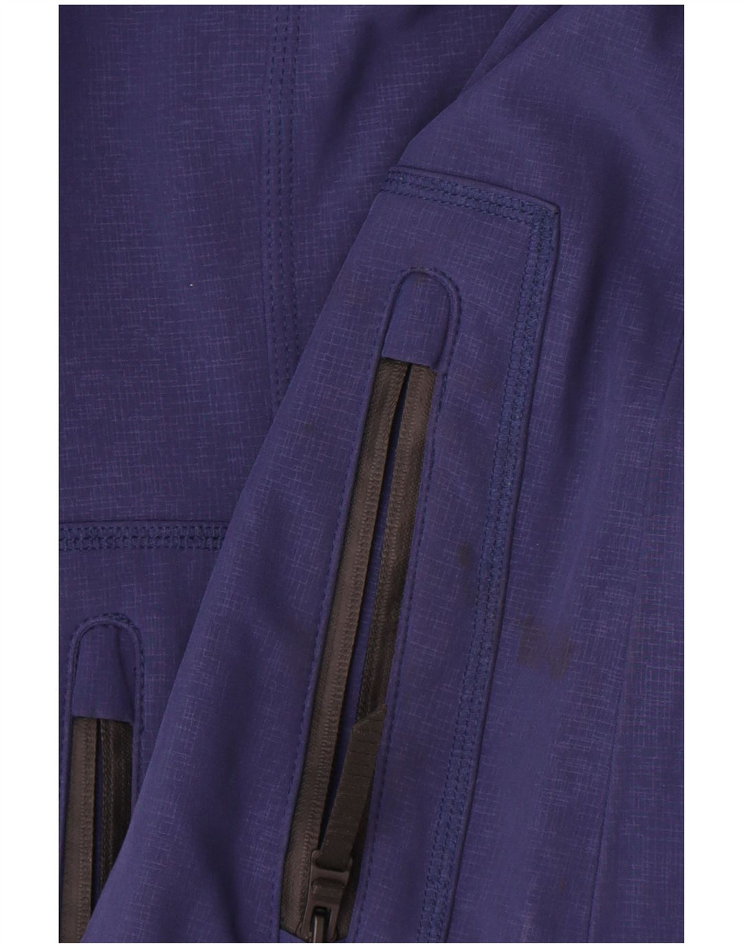 Marks & Spencer Damen-Regenmantel mit Kapuze, UK 14, mittleres Marineblau