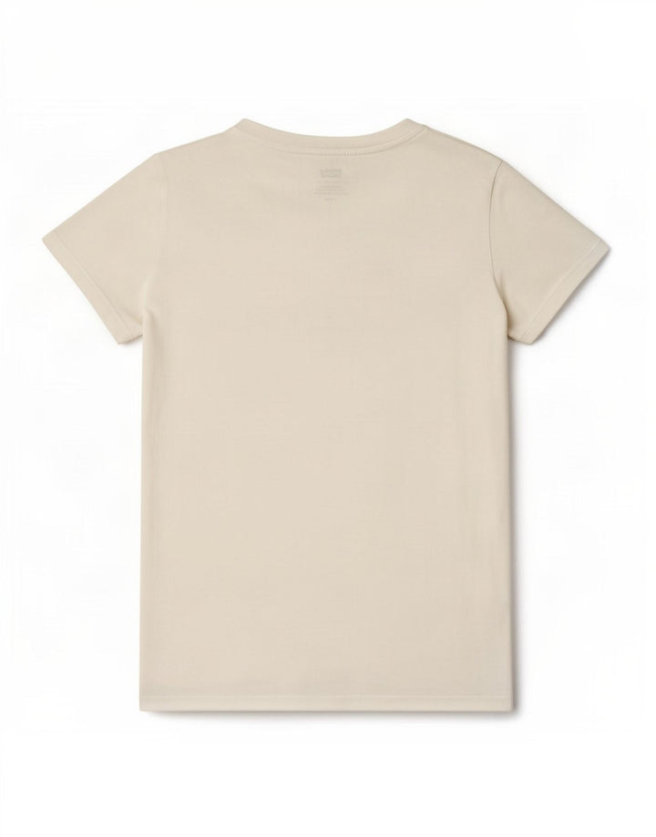 Levi's Damen-T-Shirt mit Grafik, UK 10, Größe S, Weiß