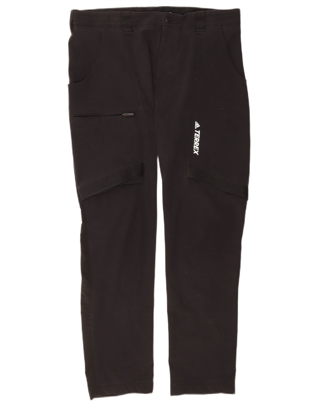 Adidas Herren Terrex Wander-Cargohose W36 L29 Schwarz Polyamid