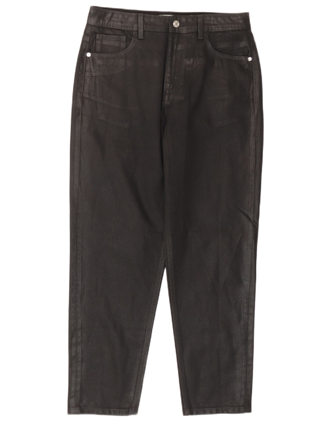 Zara Damen Tapered Jeans EU 38 Small W28 L28 Schwarz
