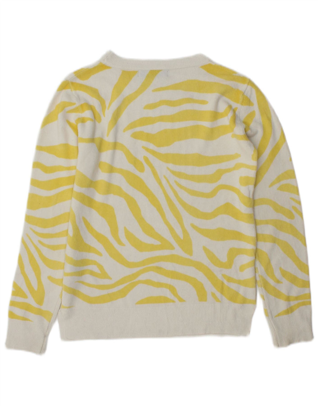 Marks & Spencer Damen-Pullover mit U-Boot-Ausschnitt, Gr. 8, Gelb