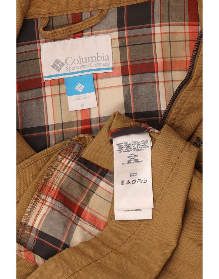 Columbia Herren-Utility-Jacke UK 38, mittelbeige Baumwolle
