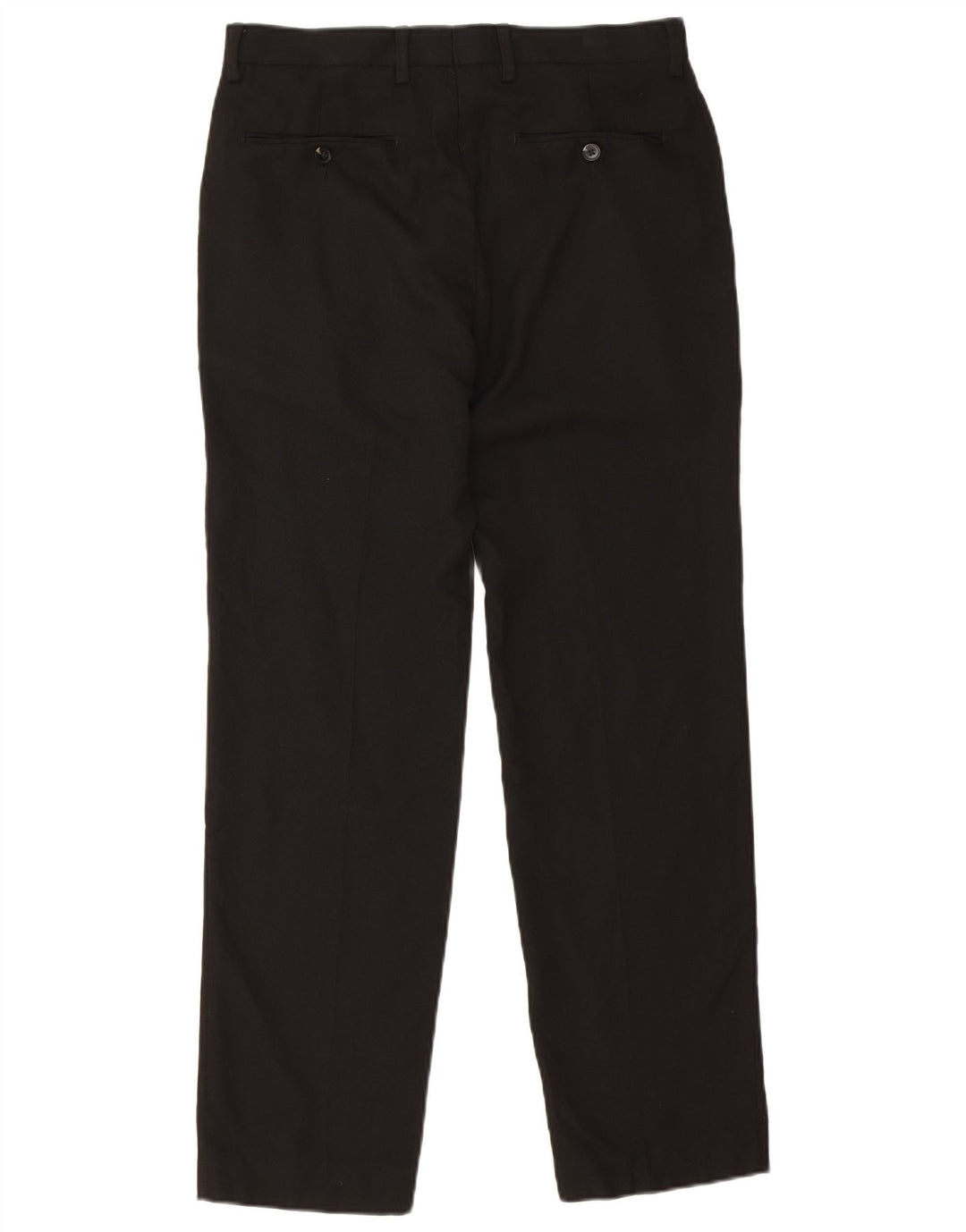 Gerade Chino-Hose für Damen von Marks & Spencer, W32, L31, Schwarz, Polyester