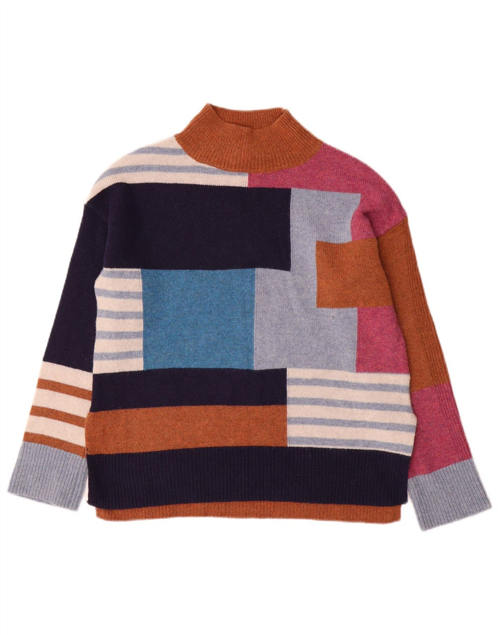 WHITE STUFF Rollkragenpullover für Damen, Gr. 8, Größe S, Mehrfarbig