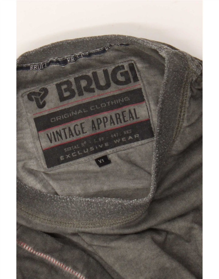 Brugi Herren T-Shirt Top XL Grau