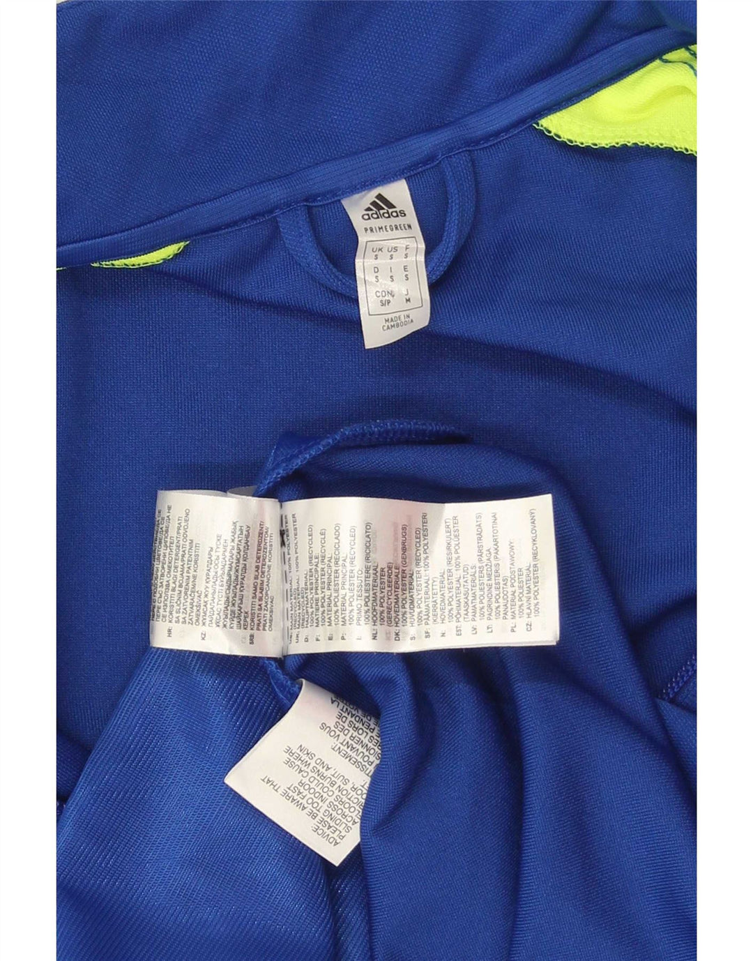 Adidas Herren Aeroready Graphic Trainingsanzug-Oberteil, Jacke, Größe S, Blau, Farbblock
