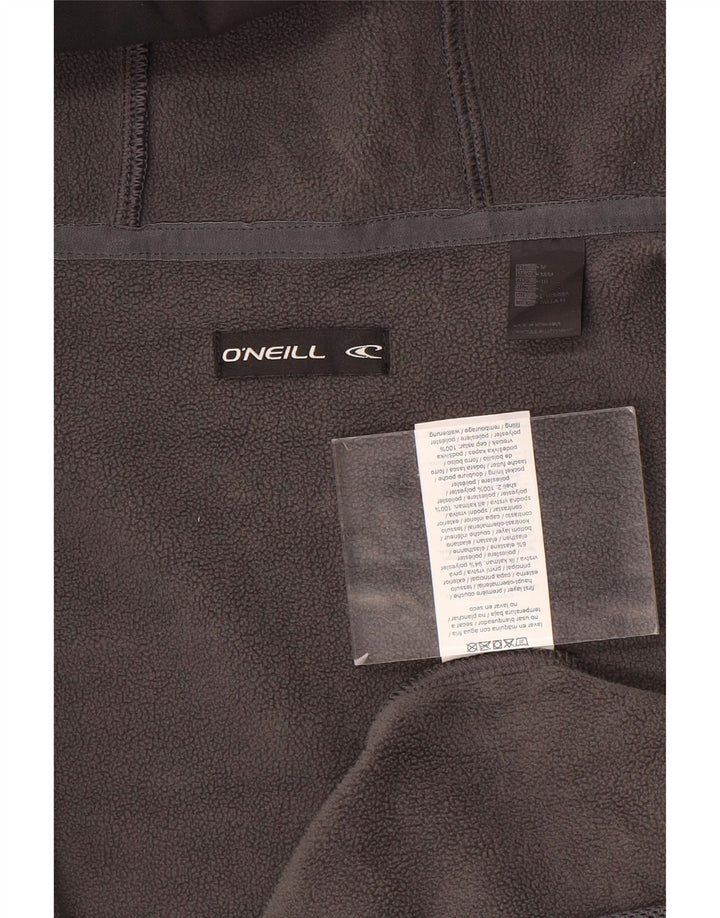 O'Neill Damen-Windbreakerjacke mit Kapuze, UK 14, Mittelschwarz, Farbblock