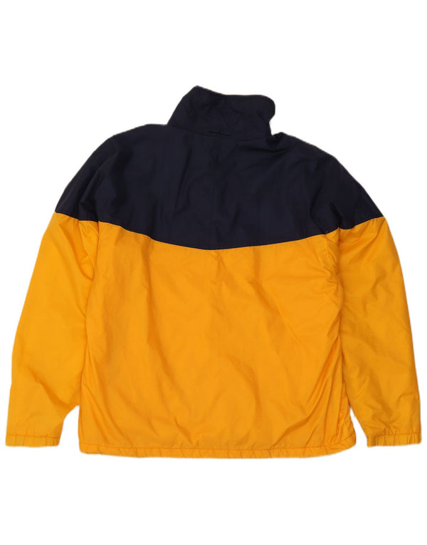 Columbia Herren-Windbreaker-Jacke, UK 40, Größe L, Gelb, Farbblock