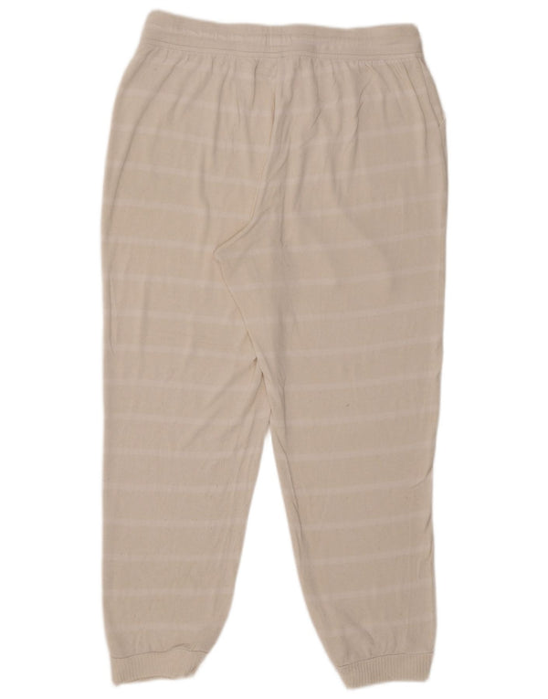 Fat Face Damen-Trainingshose, Jogginghose, Gr. 40, Größe L, gebrochenes Weiß, gestreift