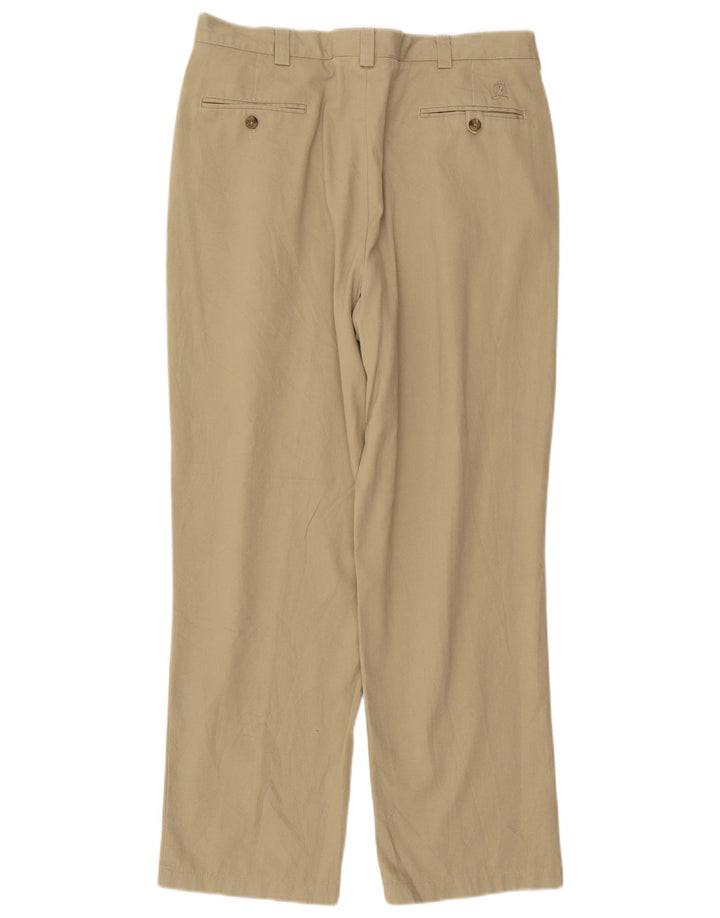 Tommy Hilfiger Herren Pegged Chino Hose W36 L30 Khaki