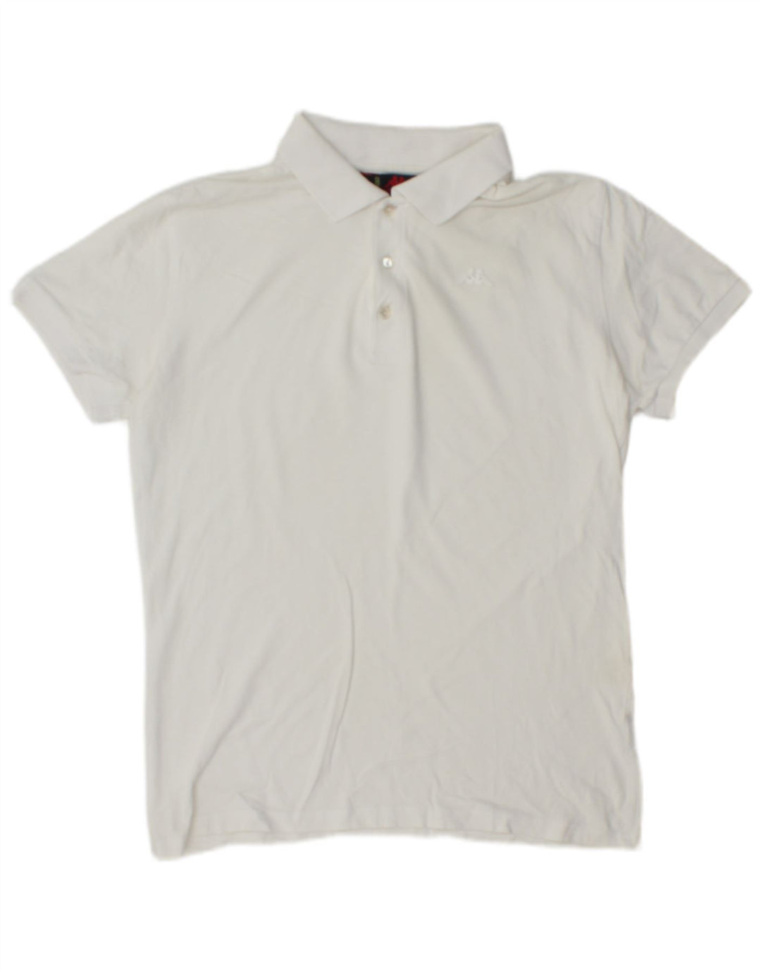 Kappa Herren Poloshirt Large Weiß