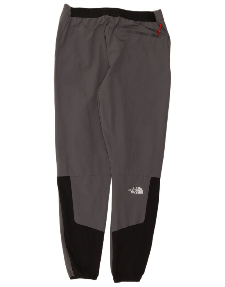 The North Face Herren-Trainingshose, Jogginghose, mittelgrau, Farbblock