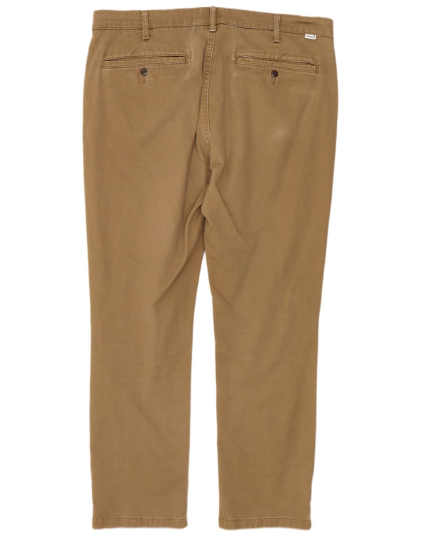 Levi's Mens Slim Chino Trousers W38  L30 Beige Cotton