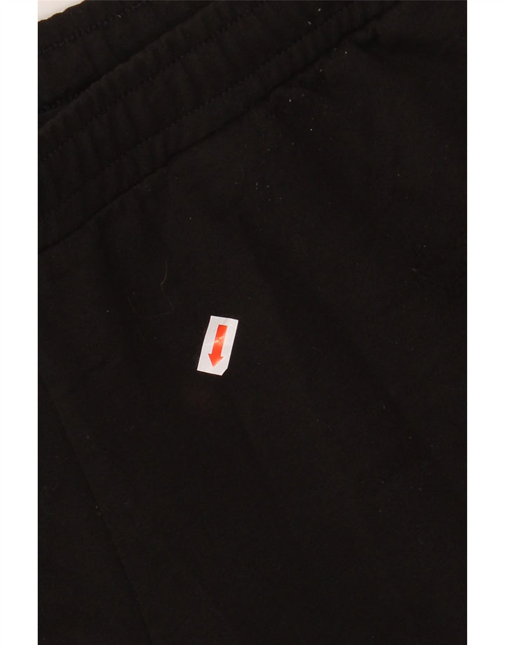 PUMA Womens Graphic Leggings UK 16 Large  Black Cotton