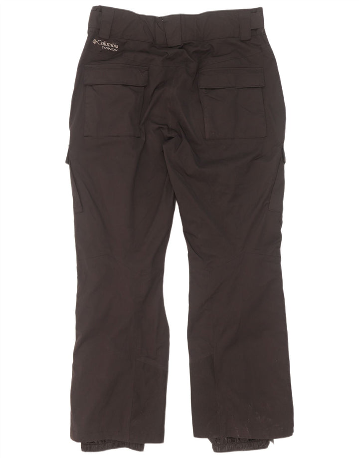 Columbia Herren Omni-Tech Cargo Skihose XL Schwarz Nylon