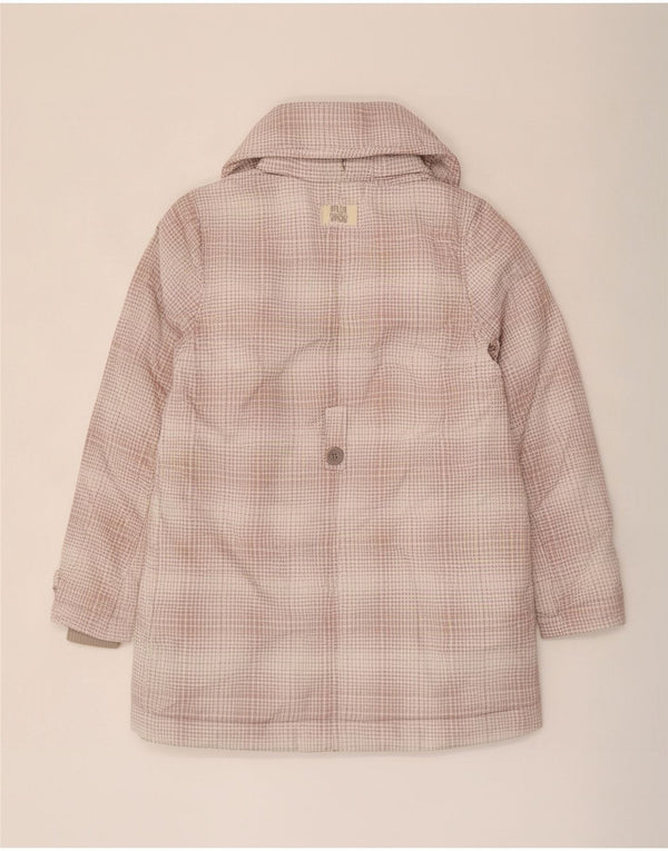 Billabong Damen Wattierter Mantel UK 12 Mittel Mehrfarbig Hahnentrittmuster
