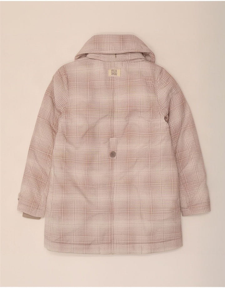 Billabong Damen Wattierter Mantel UK 12 Mittel Mehrfarbig Hahnentrittmuster