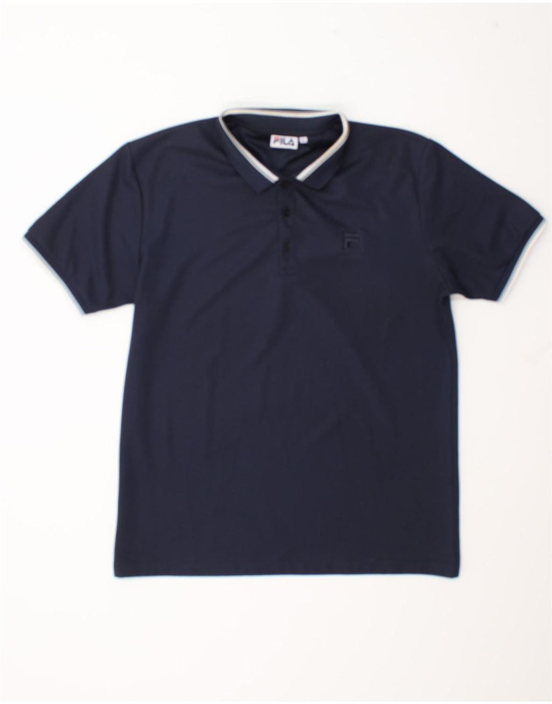 Fila Herren Poloshirt Large Marineblau