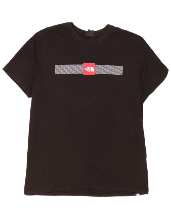 The North Face Herren-T-Shirt mit Grafik, 2XL, schwarze Baumwolle