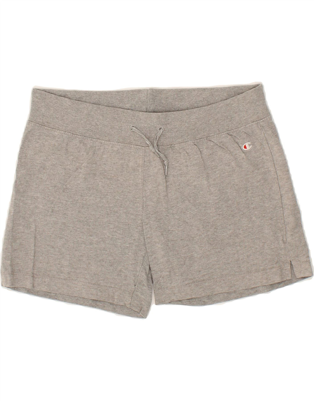 CHAMPION Womens Sport Shorts UK 12 Medium Grey Cotton Vintage Champion and Second-Hand Champion from Messina Hembry 