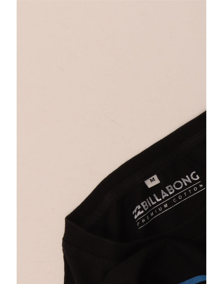 Billabong Herren Grafik T-Shirt Top Medium Schwarz