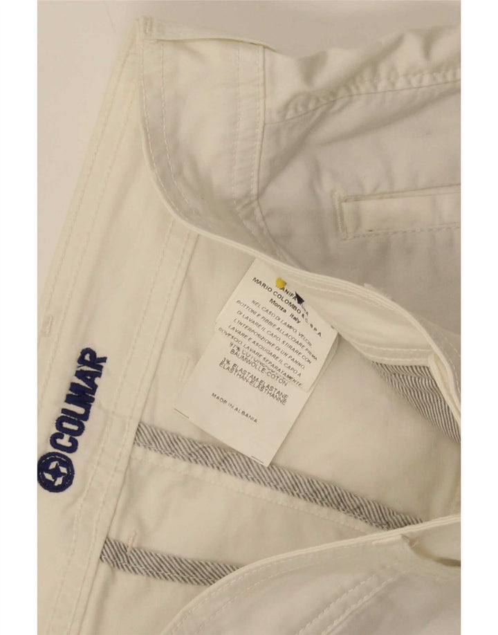 Colmar Damen Chino-Shorts EU 40 Medium W30 Weiße Baumwolle