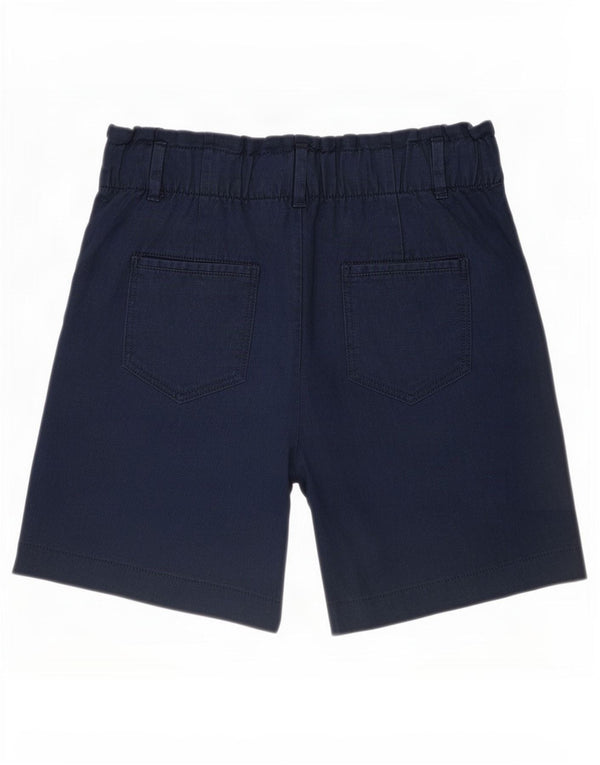 Marks & Spencer Damen Chinoshorts UK 16 Large W32 Marineblaues Leinen