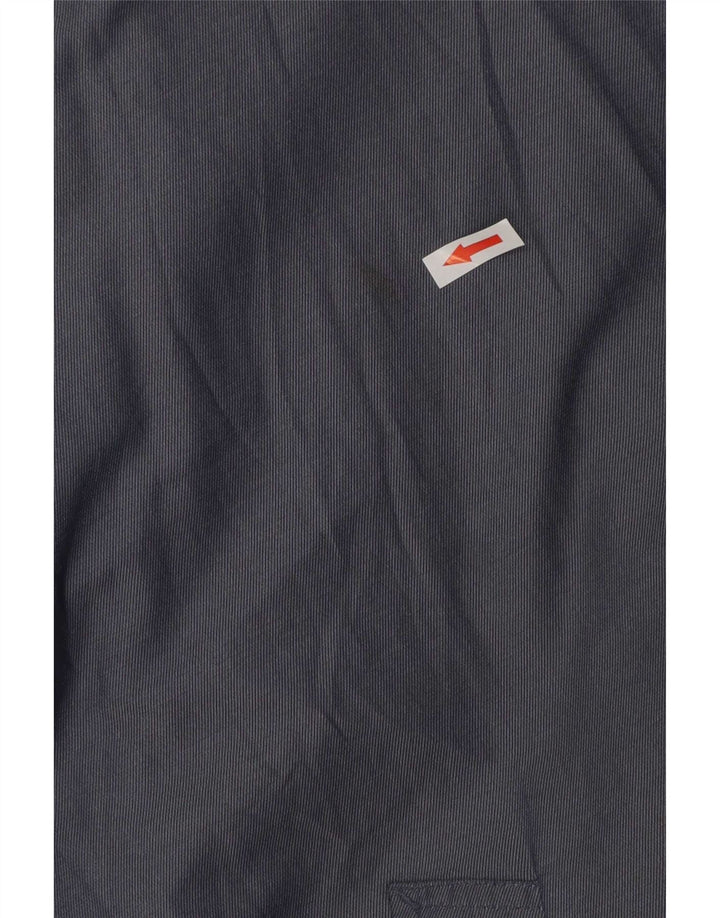 Marks & Spencer Herren Bomberjacke UK 46 3XL Blaue Colourblock-Baumwolle