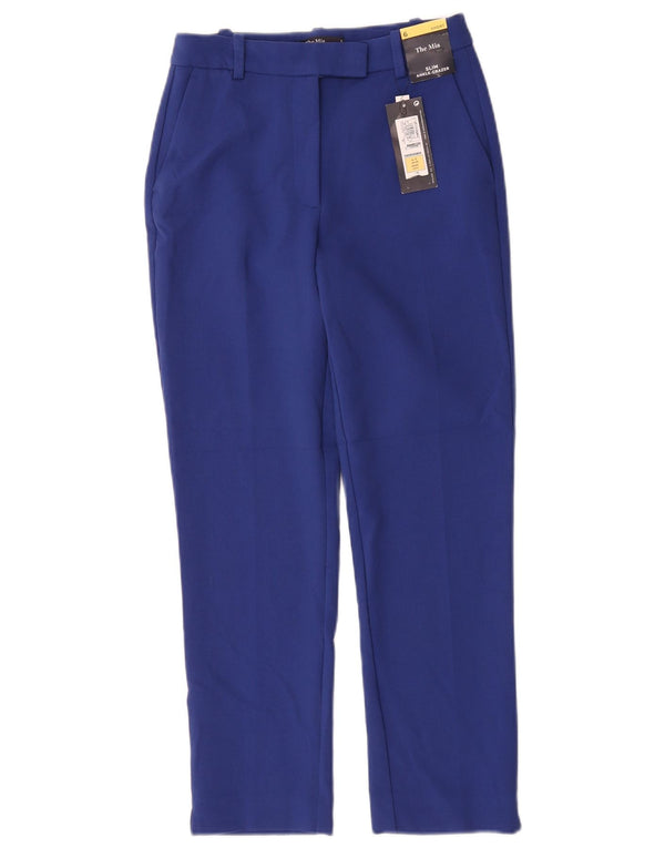 Marks & Spencer Damen The Mia Slim Fit Anzughose UK 6 XS W26 L26 Blau