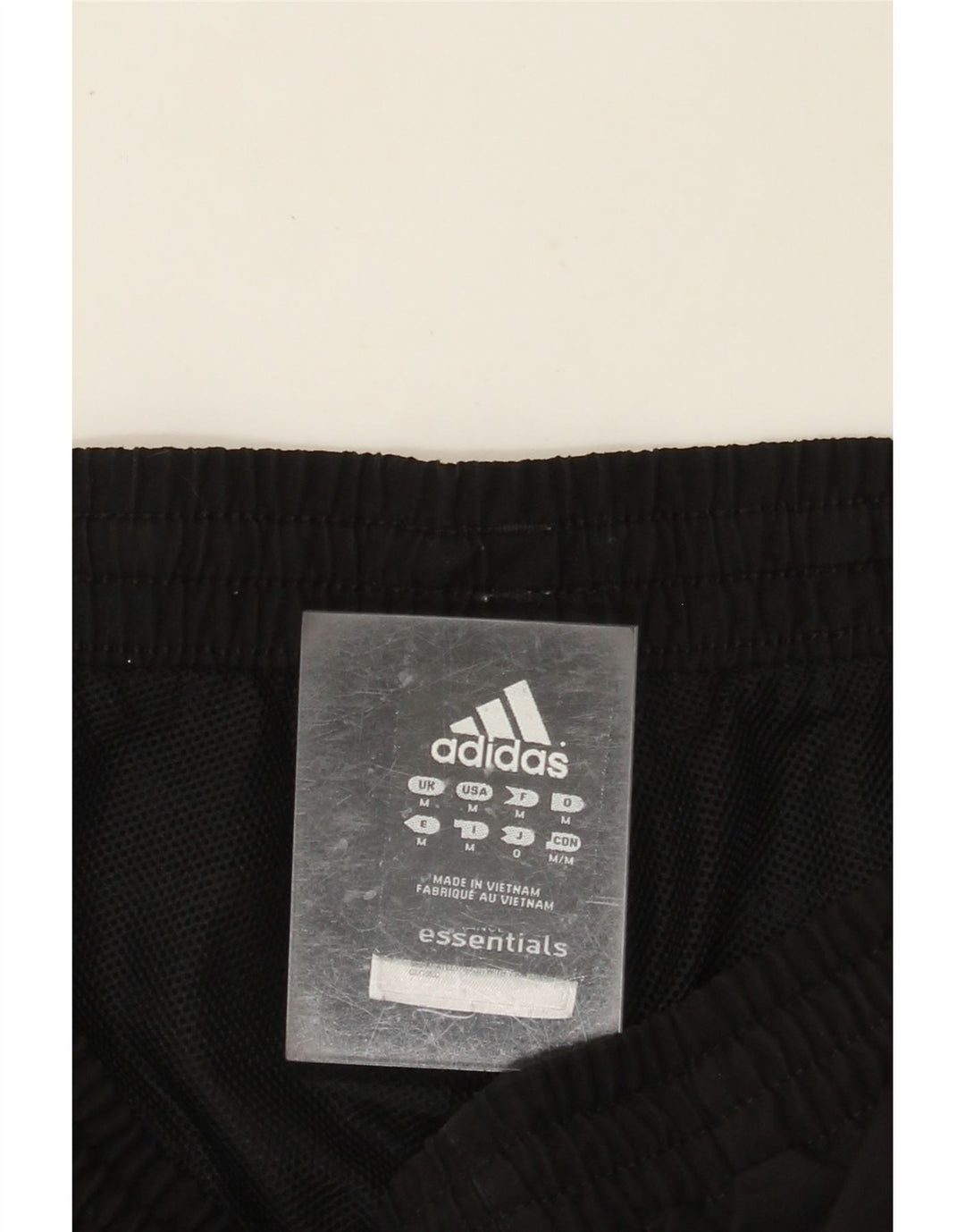 ADIDAS Herren-Trainingshose, mittelschwarz, Polyester