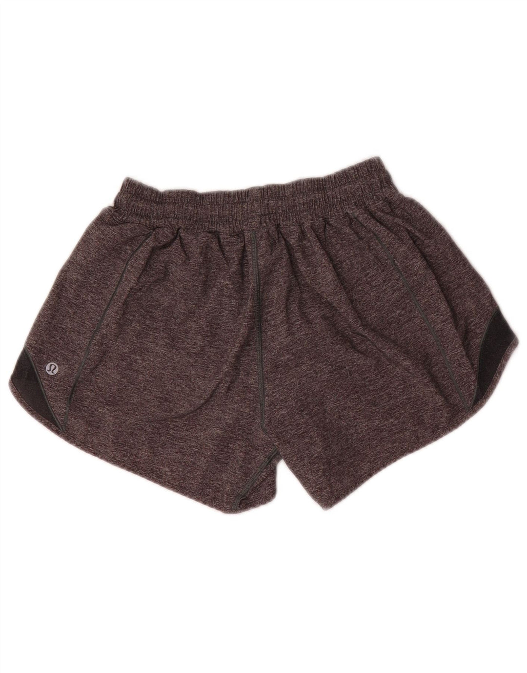 LULULEMON Damen Sportshorts US 6 Mittelgraues Colourblock-Polyester