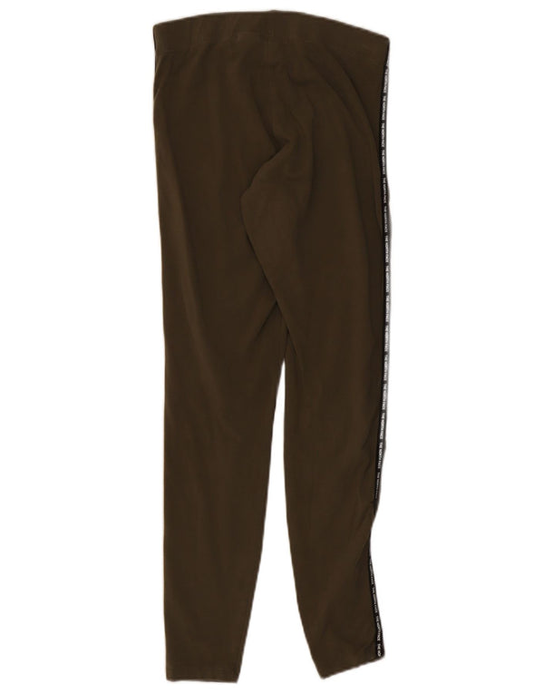 The North Face Womens Graphic Leggings UK 8 Small Khaki Colourblock Baumwolle