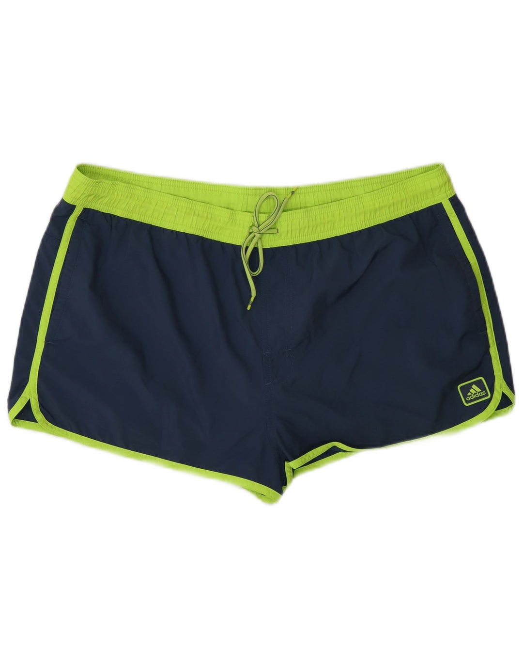 Adidas Herren-Sportshorts, groß, marineblau, Colourblock-Polyester