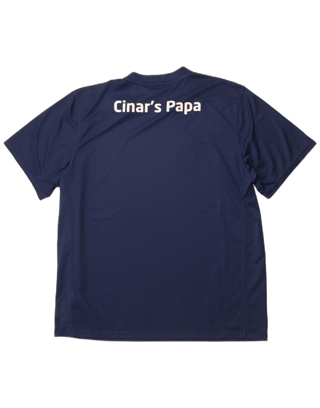 NIKE Herren Dri Fit Graphic T-Shirt Top 2XL Marineblau Polyester