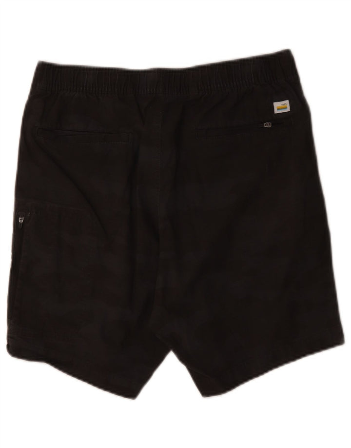 Vuori Herren-Chinoshorts, mittelgroß, W30, graue Camouflage-Baumwolle